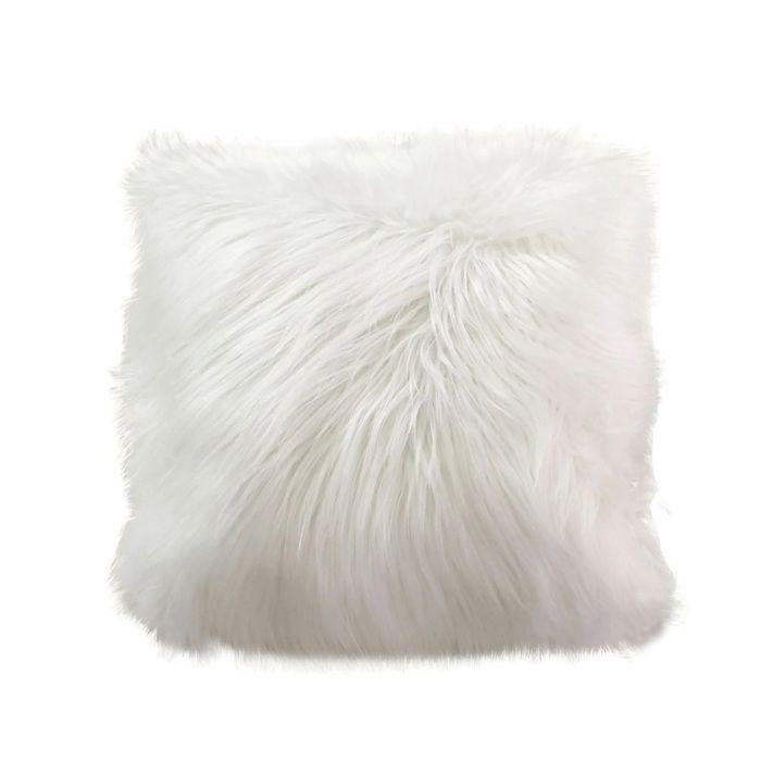 Coussin a poil 45 x 45 cm Epice ecru