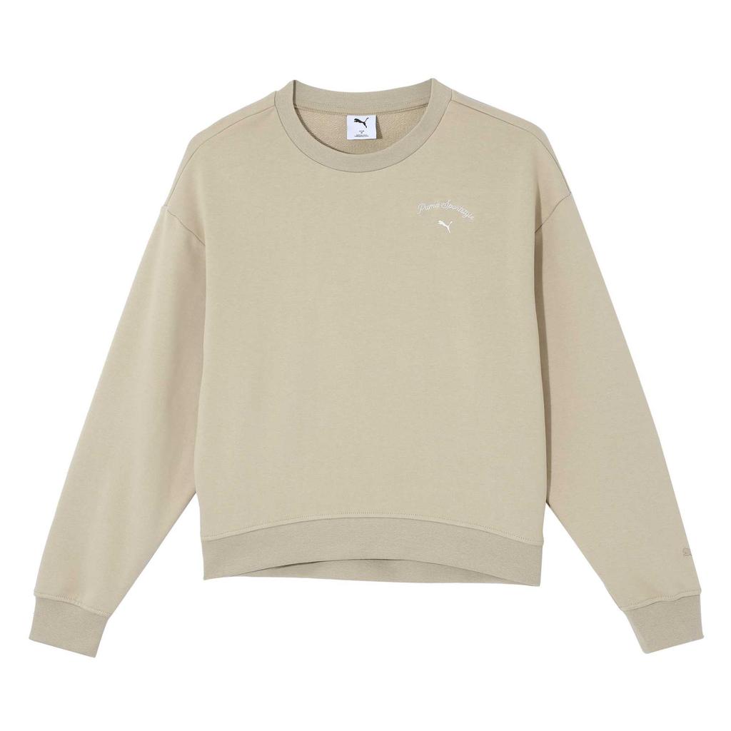 New PUMA Sweatshirt Women's Light Brown 632536-96