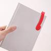 1pc/3pcs Silicone Book Mark Automatically Follows Notebook Page Divider  for Read Lovers