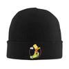 The S-simpson Bart Eat My Shorts Bonnet Hats Beanie Hats Autumn Winter Graphic Knitted Hat Cute Men Women Kpop Warm Cap
