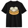 Chinese Xiao Dumpling Food T Shirt Summer Cotton T Shirts For Unisex Fashion Custom DIY Tee Shirt ShortSleeve Vintage Tops