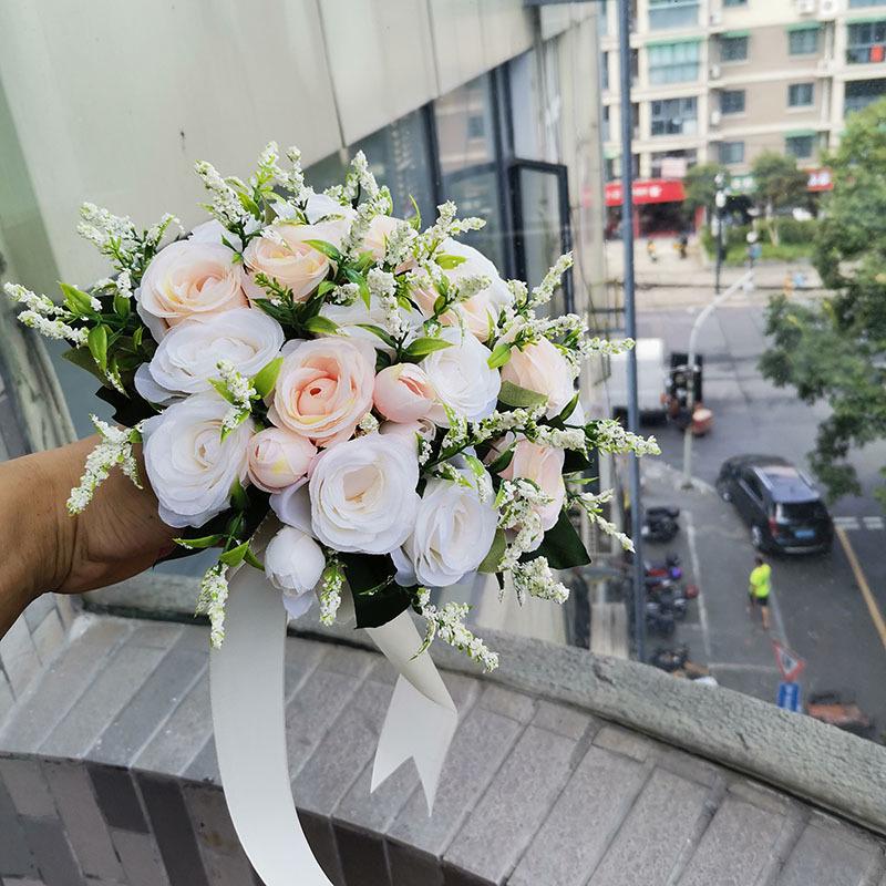 Koreanischer Waldstil Braut-Handstrauß für Hochzeit oder Foto-Requisiten