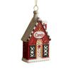 PVC Christmas Tree Decoration Painted Christmas  Pendant Car House Snowman Wreath Pendant  Party