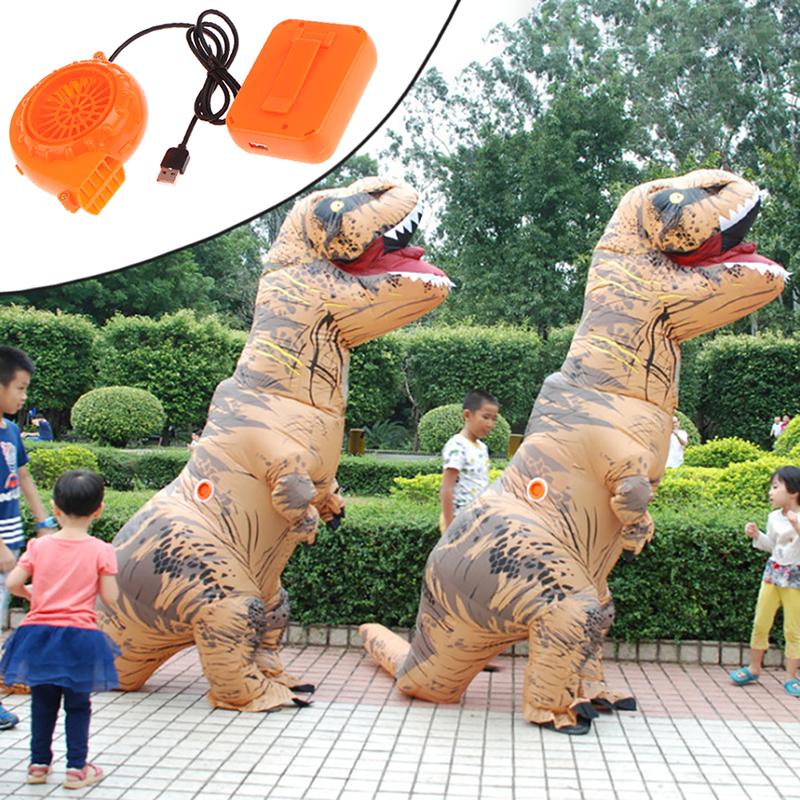 6V Battery Box Cooling Fan for Cartoon Doll Dinosaur Suit Inflatable Micro Blower USB Interface Fan