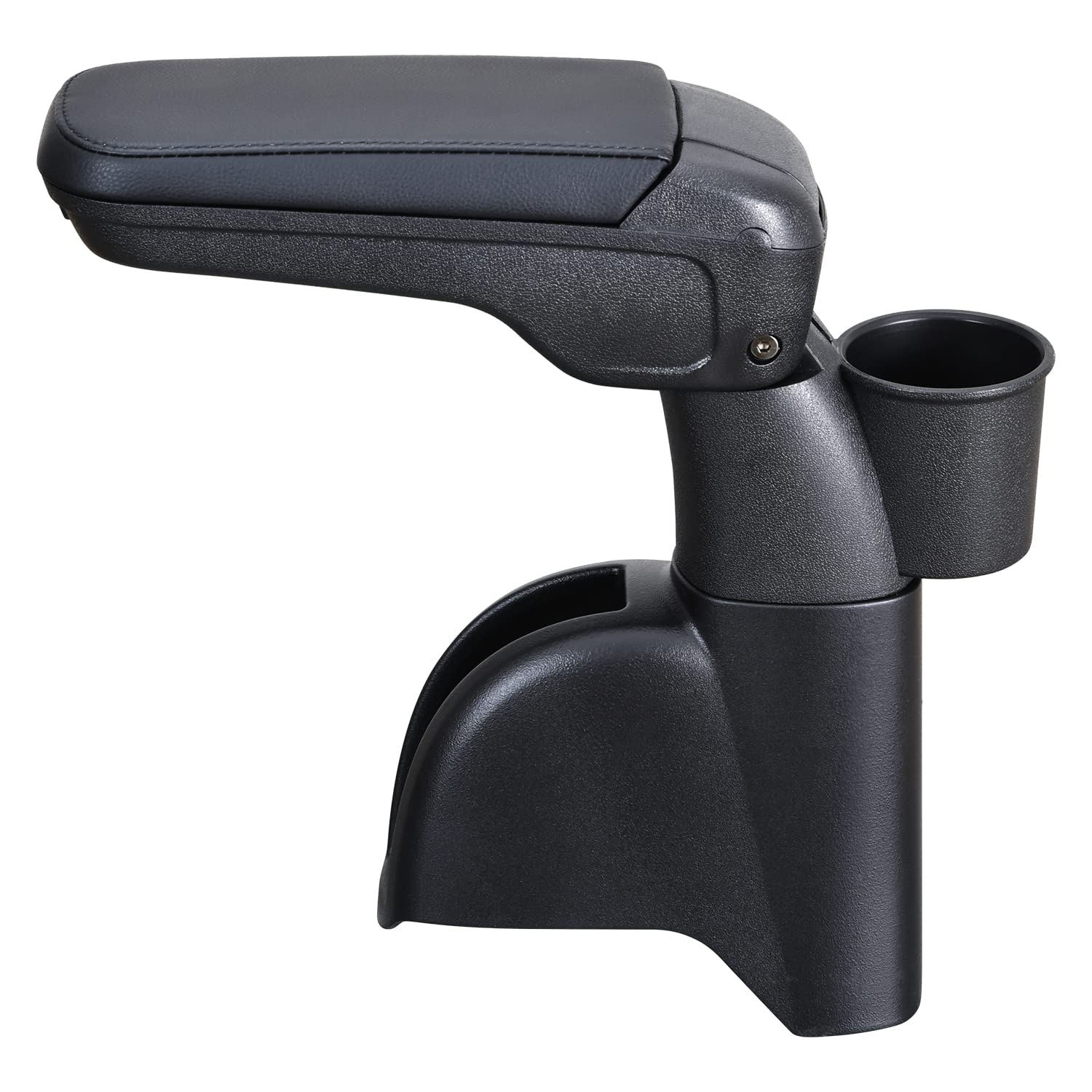 

SEIWA Armrest IMP179 for Suzuki Every Custom Easy with Adjustable Nissan NV Mazda Scrum Mitsubishi Minicab Van Vehicle-Specific (DA17V) - Design, чорний