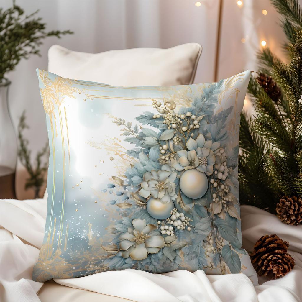 New Christmas Pillow Cover Premium Luxury Santa Home Sofa Cushion Cover Premium Durable Quality Useful Practical