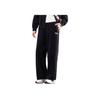 Fila Original Fashion Simple Retro Classic Versatile Casual Comfortable Knitted Sports Pants Women Bottoms F51W549604FBK