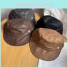 Color Solid English Style Equine Hat Suede Autumn Winter Sun Protection Fashion