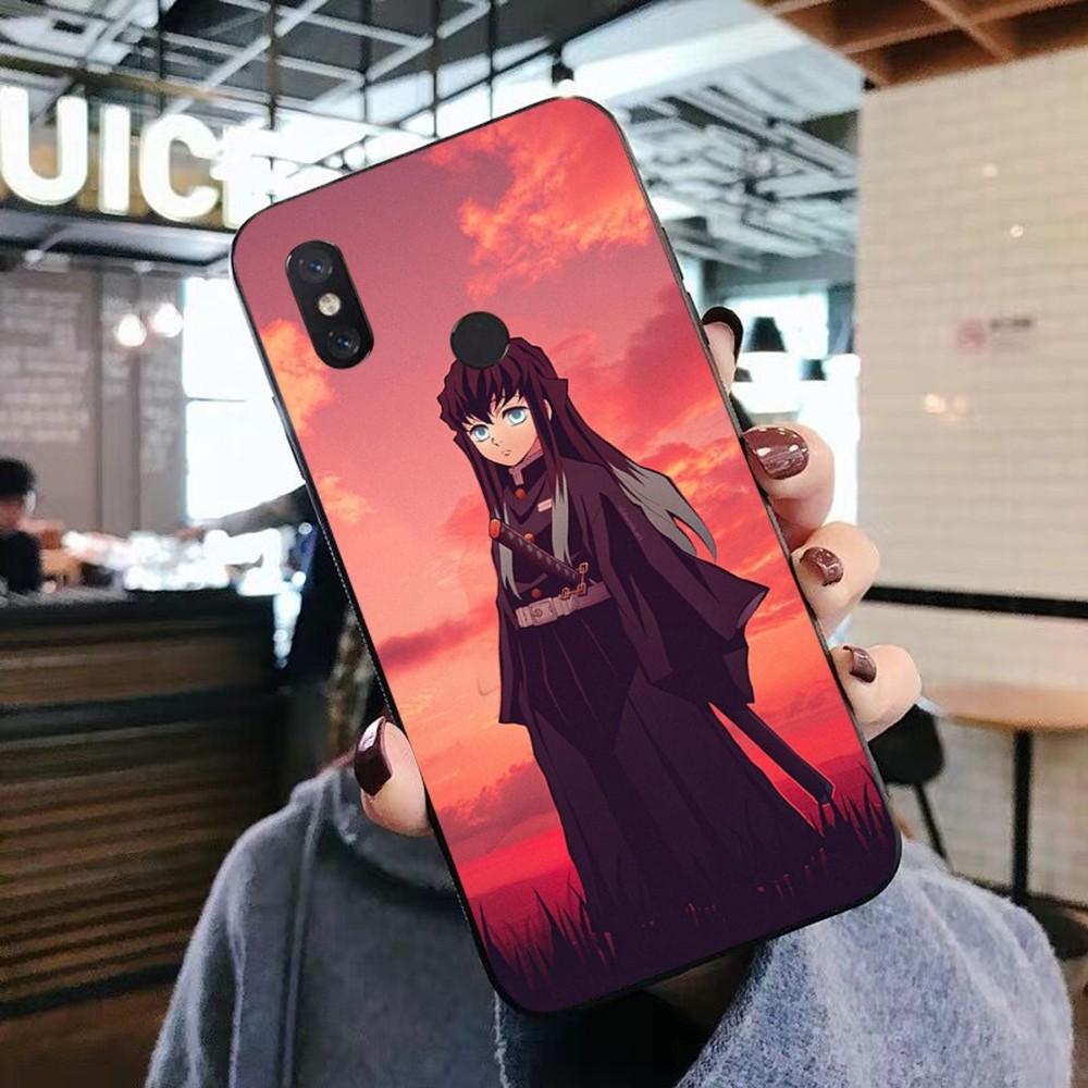 M-Muichiro Cartoon T-Tokito Phone Case For Xiaomi Mi 5X 8 9 10 11 12 Lite Pro 10T PocoX3pro PocoM3 Note 10 Pro Lite