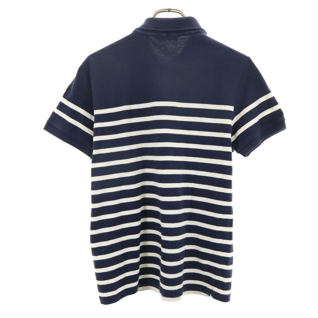 Moncler Short Sleeve Polo Shirt S Navy Men's Used