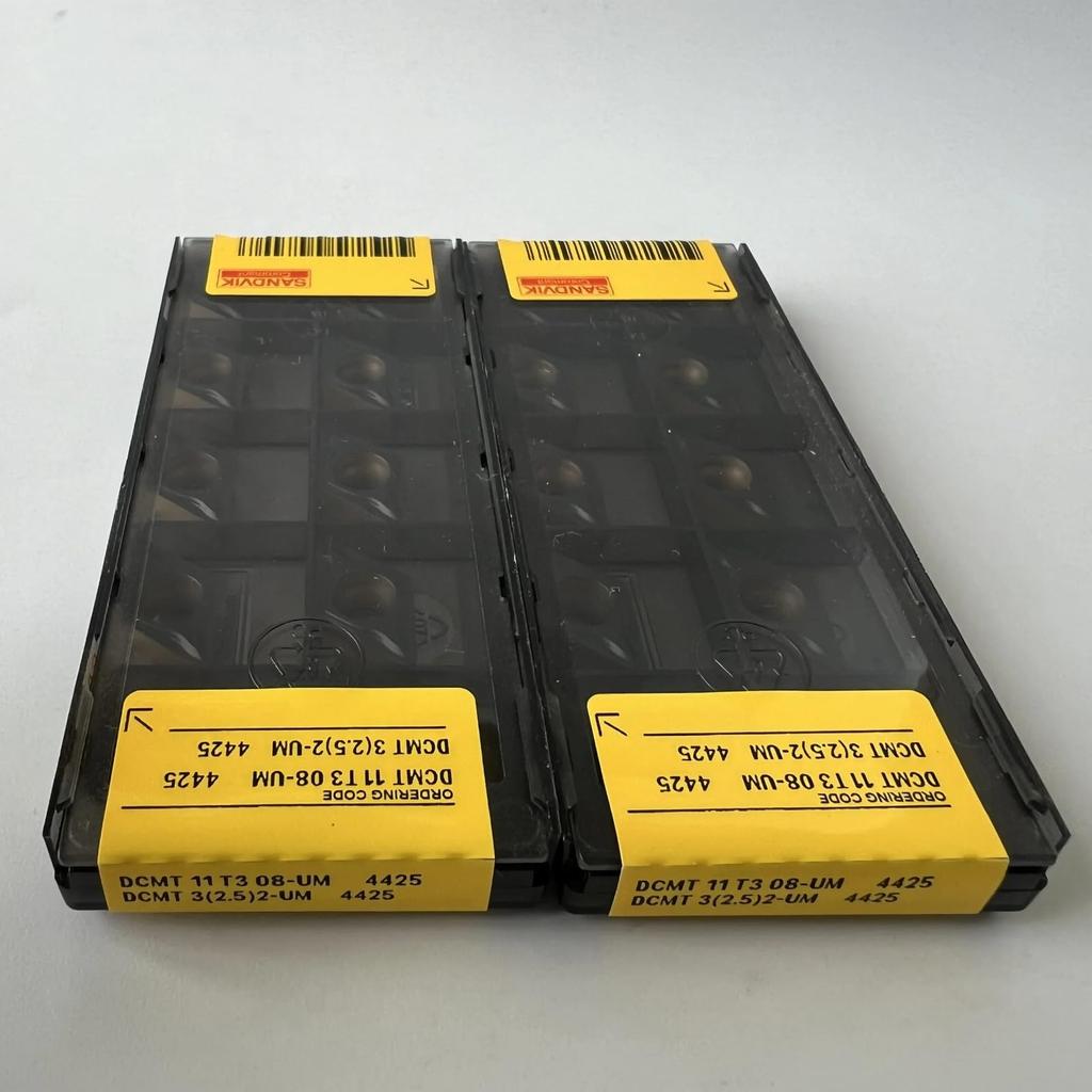 Original Sandvik / DCMT11T308-UM 4425  / CNC Lathe Carbide Blade 10 PCS