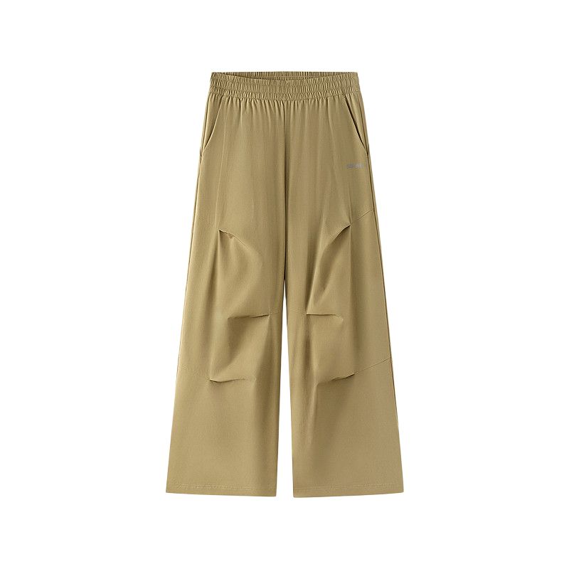 Skechers Loose Woven Comfortable Moisture-Wicking Quick-Dry Fitness Casual Pants Men bottoms L226M023-03EN S