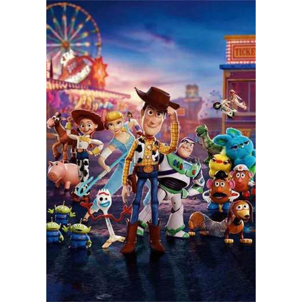 Toy Story Disney Cartoon Puzzle Cross Printed Square Pattern Mosaic Diamond Painting Art Stitch 5d Children Girl Big Size Large