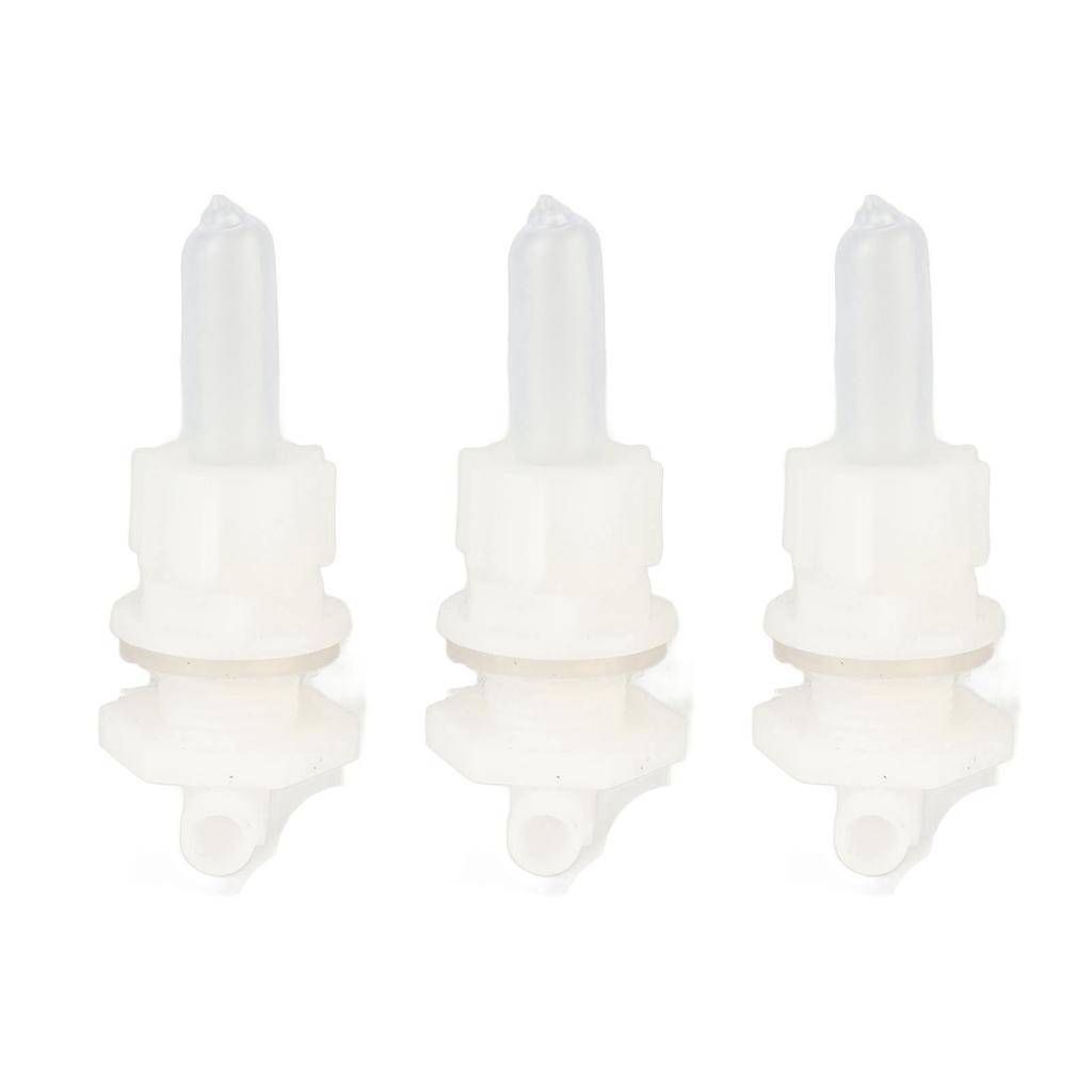 3?Set Lämmernuckel Kunststoff PP Weiß Veterinär Fütterung Pritchard Nuckel für Schweine Schafe