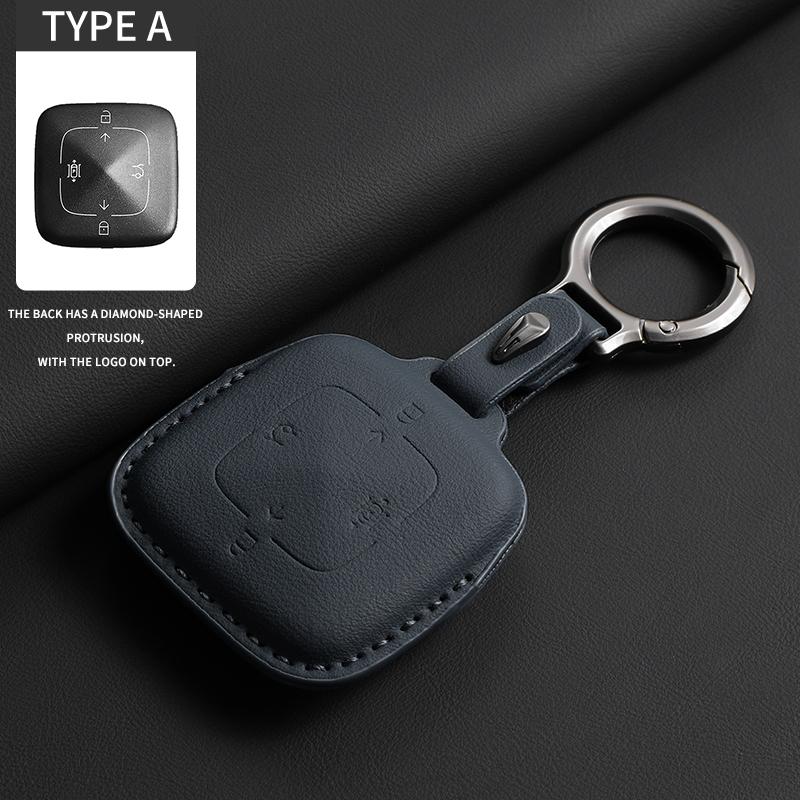 

Original Color Car Key Case Cover For ZEEKR X 001 007 009 7X 007GT MIX Anti-Scratch Auto Keychain Protector Shell Accessories