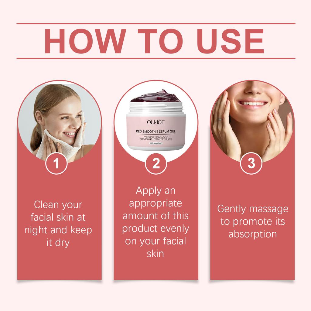 Nacht Feuchtigkeitsspendende Gesichtsessenz Tiefe Nährung Aufhellung Porenverfeinernd Glättend Straffend Gesichtsmasken Serum Hautpflege