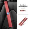 BIG1 For Volkswagen VW Leather Car Safety Belt Shoulder Cushion Extended Length Anti-Wear Golf 4 5 6 7 Polo Jetta Sagitar Magotan