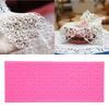 Lace Silicone Mold Sugar Craft Fondant Mat Cake Decorating Baking Tool Mould Wedding Cookies Chocolate Drawing Painting Molds