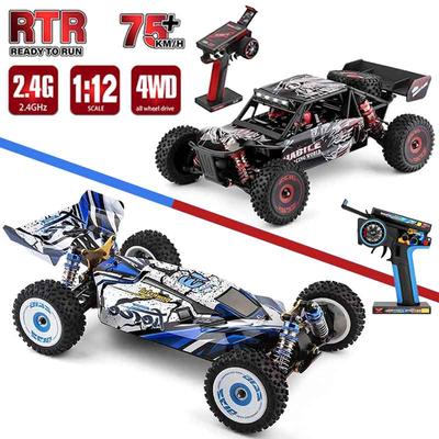 Rc Wltoys 124017 124016 Brushless Fast Rc Cars 144001 Carbon Brush High Speed Remote Control Off-Road Racing Drift Car Adult Toy