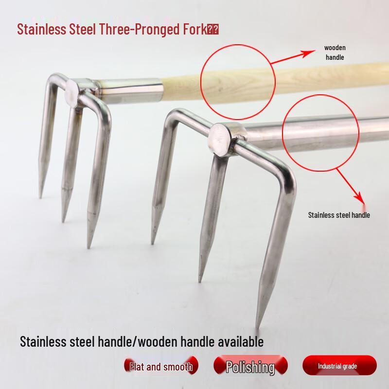 304 Stainless Steel Agricultural Rake/Fork/Hoe