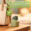Miniature Keyboards Companion Frogs Stress Relief Toy Portable Clicks Sound & LED Light Sensory Fidgets Device