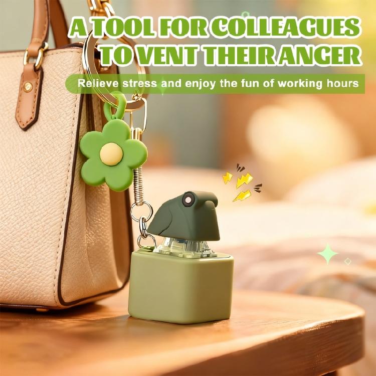 Miniature Keyboards Companion Frogs Stress Relief Toy Portable Clicks Sound & LED Light Sensory Fidgets Device