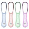Tongue Scraper For Adult Reusable Tongue Cleaning Tool Food Grade Plastic Mouth Scraper Washable Oral Hygiene Care Appliances