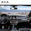 Stylizacja wnętrza samochodu przyciski panel dekoracja ramy obejmuje wykończenia naklejki na bmw x5 x6 e70 e71 auto ze stali nierdzewnej