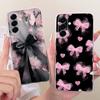 Case For Samsung Galaxy A37 5G Cover SM-A376B Popular Flower Soft Slim Silicone Cover For Samsung A57 A17 2025 A576B A176B Funda