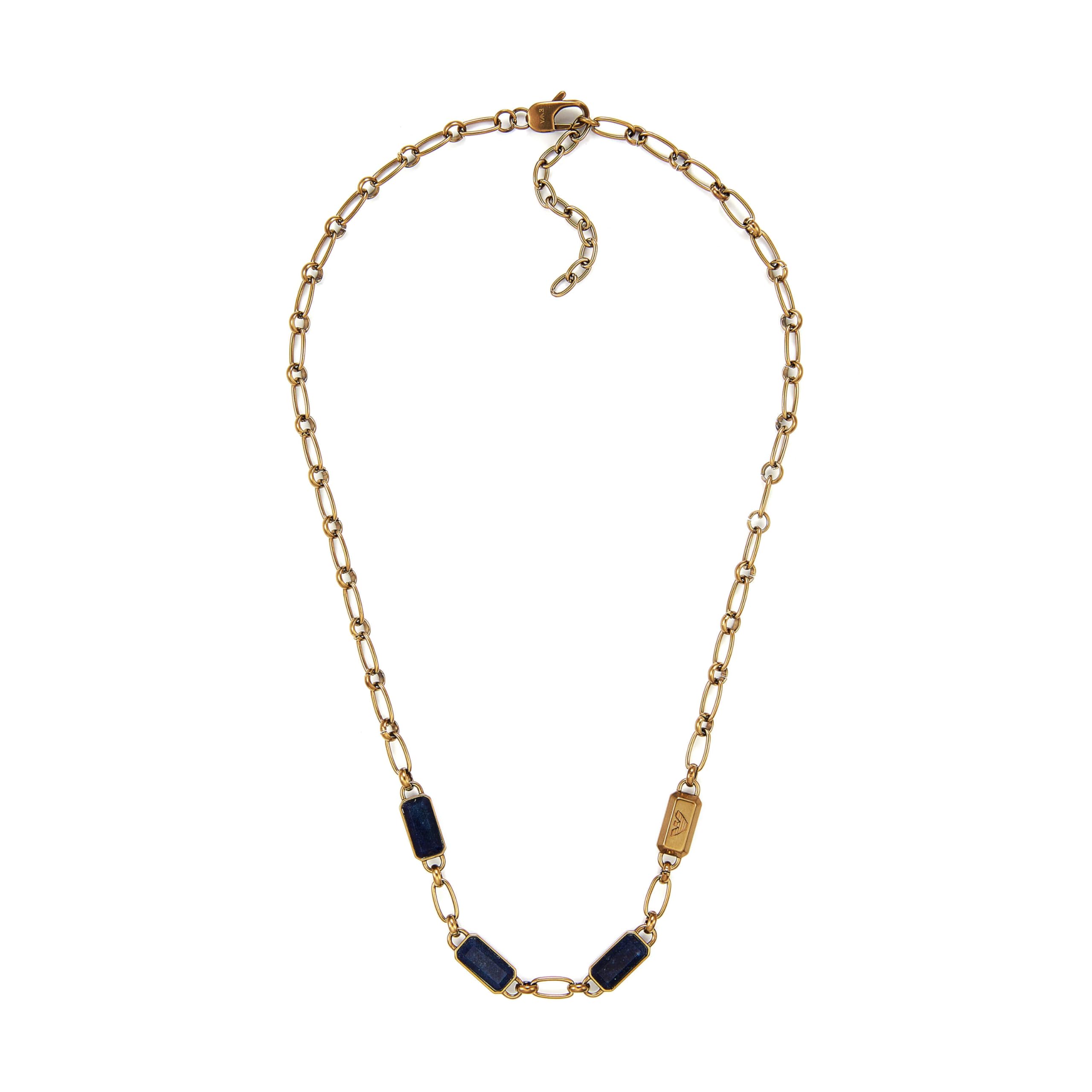 Emporio Armani EGS3096251 Men s Necklace, Gold,