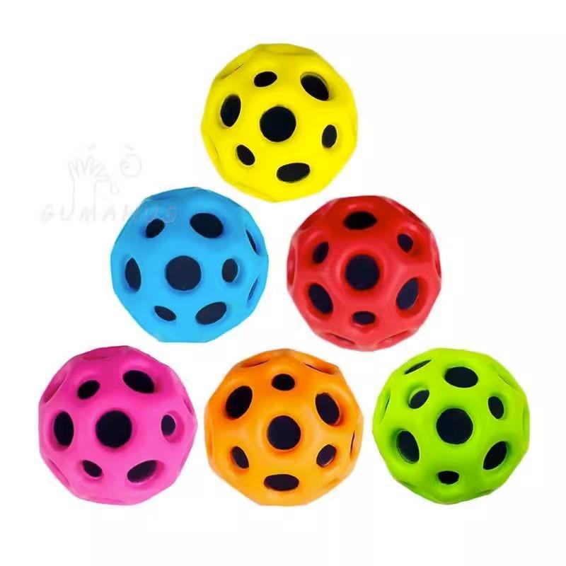 Graffiti Style Stress Relief High-Elastic Bouncy Ball - 60mm Children's Rebound Sports Toy