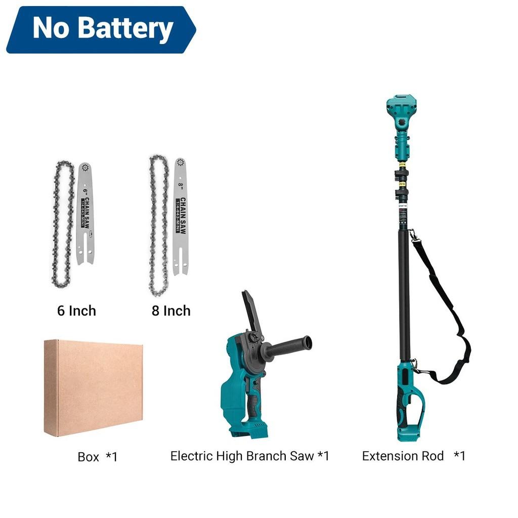 180 Degree Adjustable High Branch Pruning Telescoping Rod  Brushless Electric Chainsaw Orchard Shrub Pruning Power Tool
