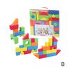 S-JIANG Sponge Foam Blocks Foam Building Blocks Soft Stacking Blocks Foam Padding Blocks Bright Color Building Blocks for Sensory Game Supplies A9I4