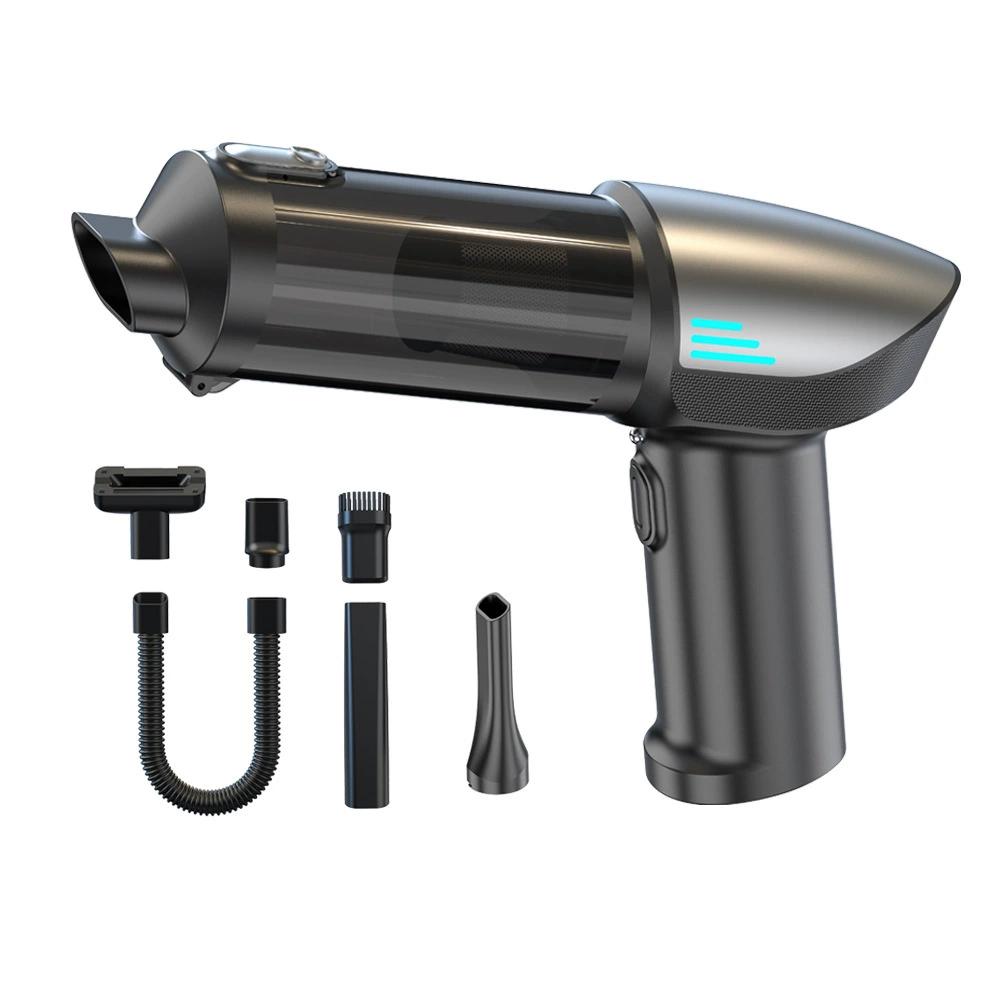 

Aspiradora de mano inalámbrica para coche, potente succión, mini aspiradora portátil de limpieza