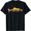 Forellen Fliegenfischen Outdoor Wald Natur Tierwelt Angler T-Shirt