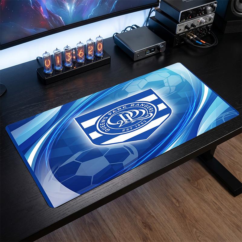 Queens Park Rangers Football Print Large Mouse Pad, Anti-Slip Extended Gaming Desk Mat for Office Home