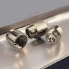  3Pcs Tap Extension Connector Internal External Thread Heavy Duty Stainless Steel Plumbing Temperature Resistant