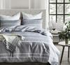Printed Three-Piece Bedding Set: Quilt Cover and Bed Sheet