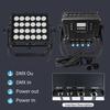 Outdoor Waterproof Stage Light 24x18W RGBWA UV 6 In 1 LED Square Par Light DJ Disco Equipment Lighting Atmosphere