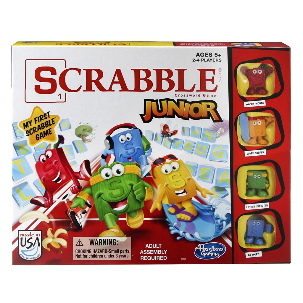 Scrabble Junior Learn English Vocabulary While Playing Game [Product]