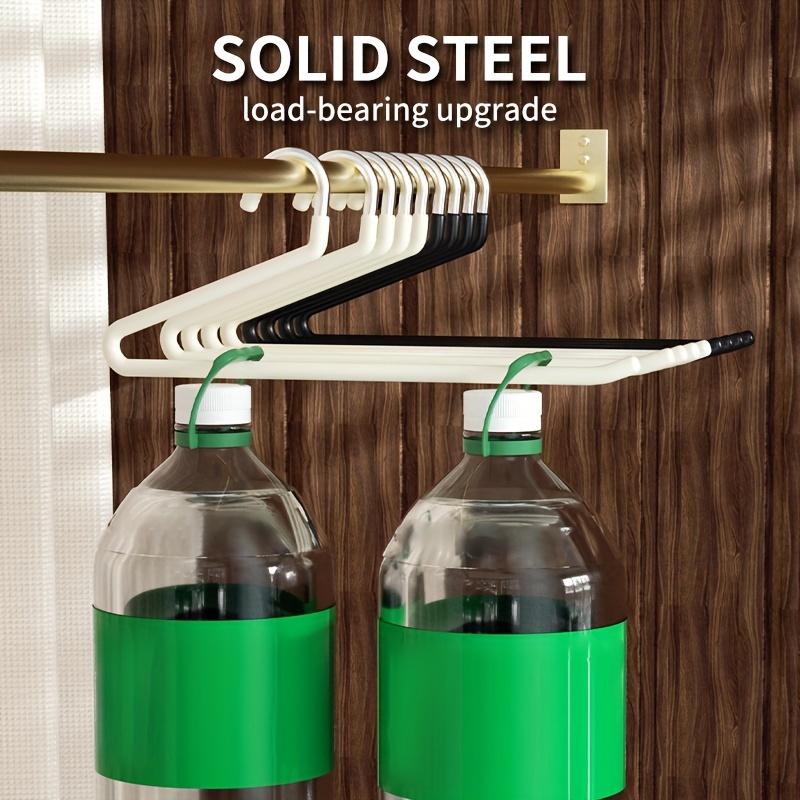 10/20pcs Z-Shaped Pants Hangers Durable Metal Clothes Rack Non-Slip Multipurpose Wardrobe Hanger for Skirts Jeans Home Organizer
