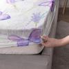 Beautiful Butterfly Pattern Mattress Three-Piece Digital Printing Mattress Bedding Set Adult Children