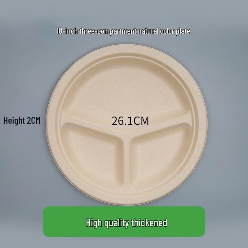 Disposable Wheat Straw Tableware Set