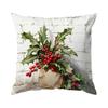 Vintage Christmas Decoration Pillowcase Bedroom Sofa Cushion Cover 100% Polyester Living Room Cushion Pillowcase Home Decor