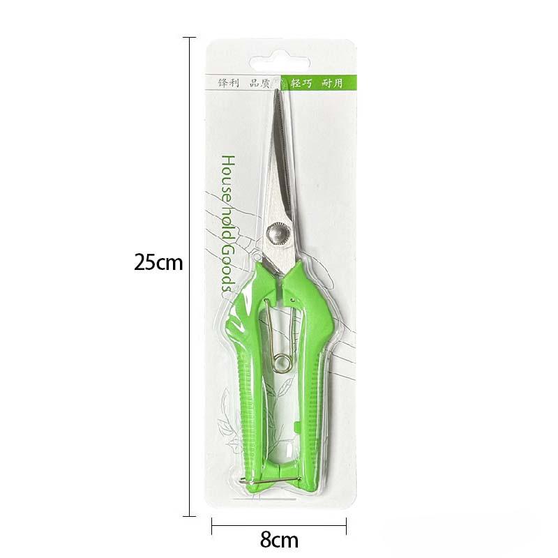Stainless Steel Fruit Harvesting Shears Pruning Scissors for Orchards Branches Bonsai & Vegetable Fruit Thinning