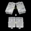 10/20pcs Beekeeping Plastic Transport Cage Push-pull Queen Cage Bee Insectary Catcher Box Apiculture Beekeeper Rearing Tools
