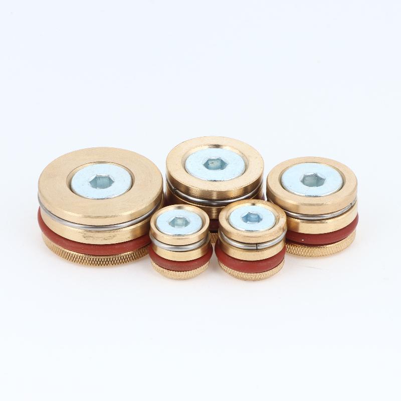 Brass Knurled Mold Water Stop Plug With Rust Resistance High Heat Resistance For Industrial Mold Repair And Manufacturing