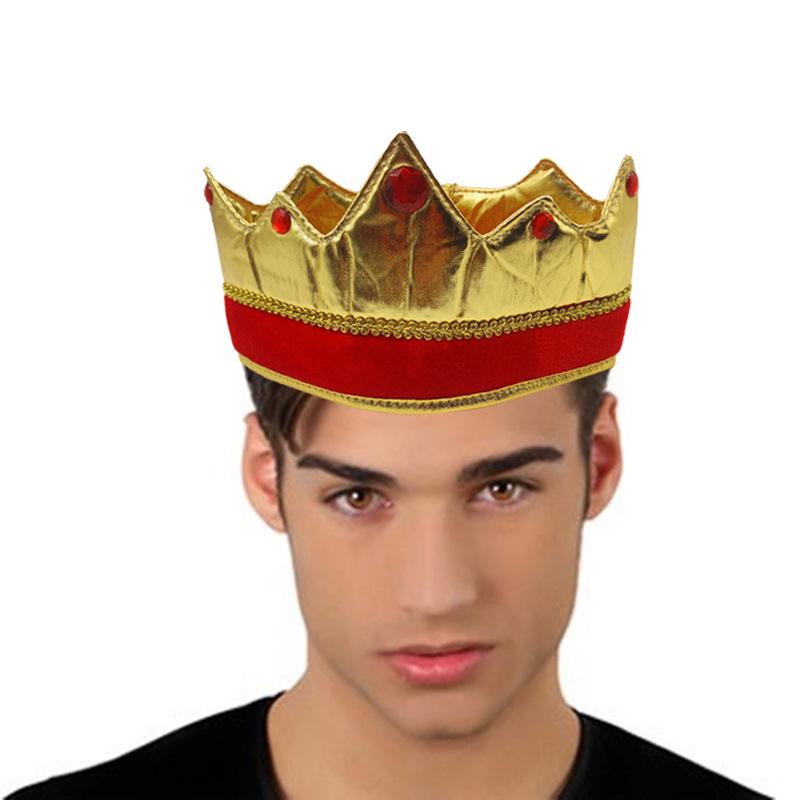 Kraliyet Tacı Tiyatro Şapkası - Yetişkin Parti Kostüm Aksesuarı