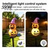Festival Holiday Yard Stakes Halloween Solar Pumpkin Light, Ghost Garden Stake Decorative Patio Lighting Waterproof LED Pathway Light for Lawn Decor
