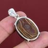 Ethopian opal in boulder opal pendant very pretty gemstone jewelry handmade pendant 925 sterling silver pendant unique pendant gifts for mom